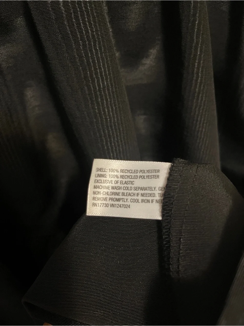 Kate Spade New York Black Tiered Ruffle Midi Dress, Large